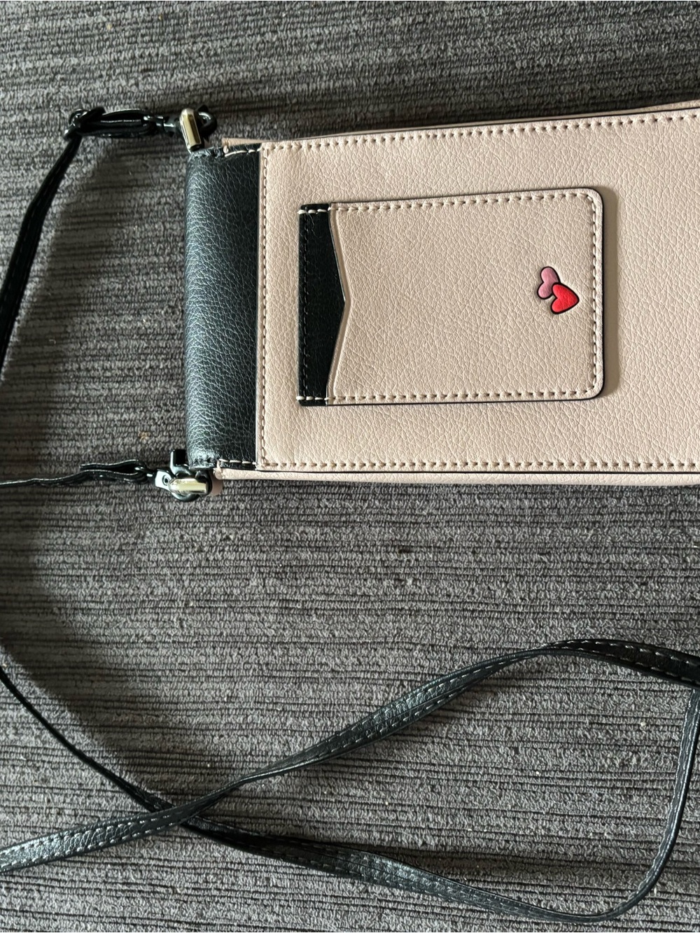 kate spade Pink & Black Minnie Mouse Crossbody Phone Bag - Picture 2 of 3